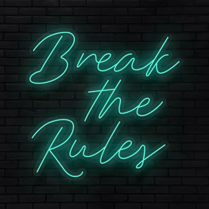 Break The Rules Showcase Your Individuality With Edgy Neon | Shineneon