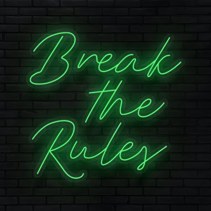 Break The Rules Showcase Your Individuality With Edgy Neon | Shineneon