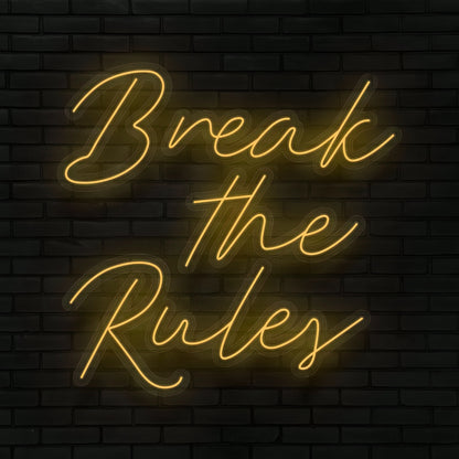 Break The Rules Showcase Your Individuality With Edgy Neon | Shineneon