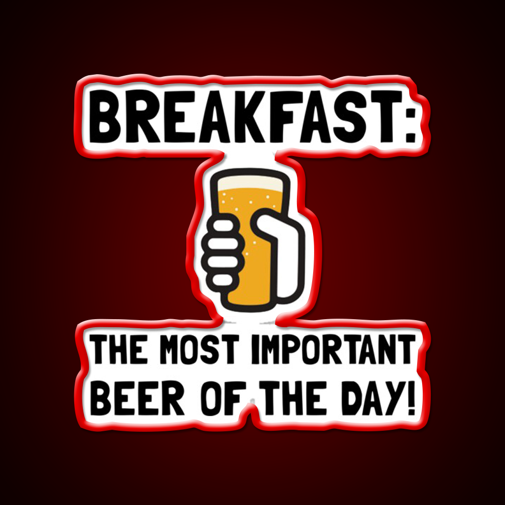 Breakfast Beer Bar Decor Led Neon Sign Rgb Color - LED neon sign view 9