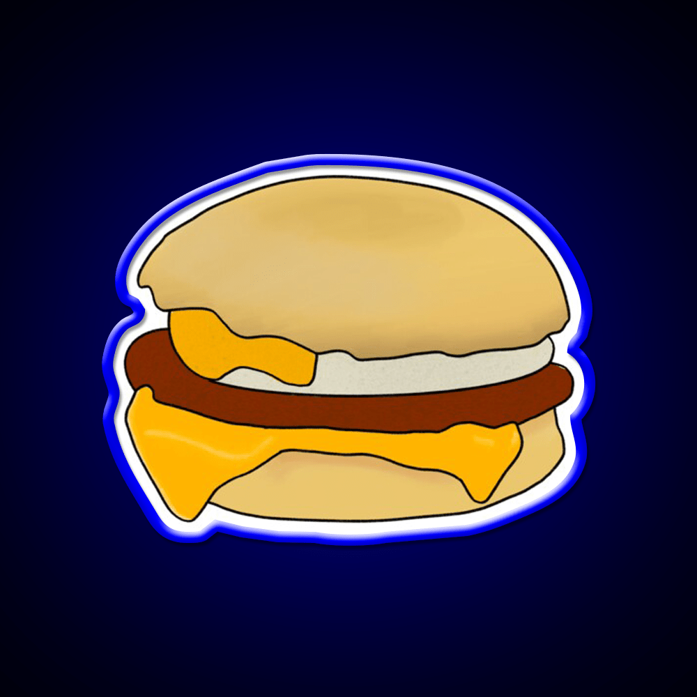 Breakfast Muffin Snack Food Led Neon Sign Rgb Color - Shineneon
