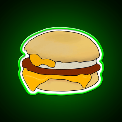Breakfast Muffin Snack Food Led Neon Sign Rgb Color - Shineneon