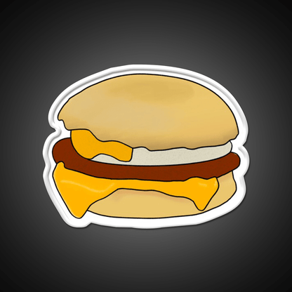 Breakfast Muffin Snack Food Led Neon Sign Rgb Color - Shineneon