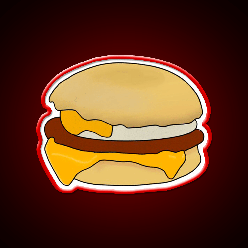 Breakfast Muffin Snack Food Led Neon Sign Rgb Color - Shineneon