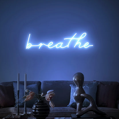 Breathe Font Led Neon Sign - Shineneon
