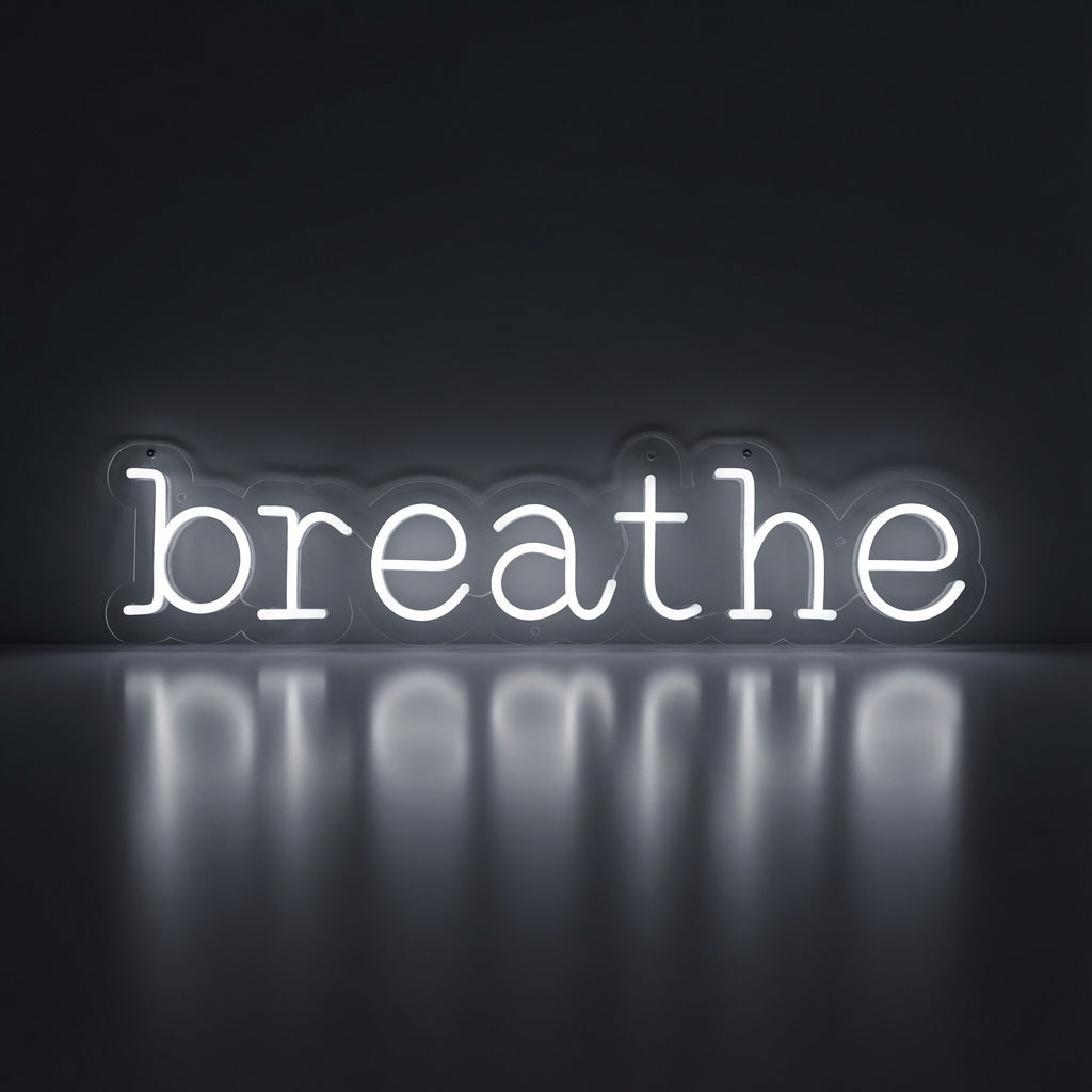 Breathe LED Neon Sign - 01 Original Product Image