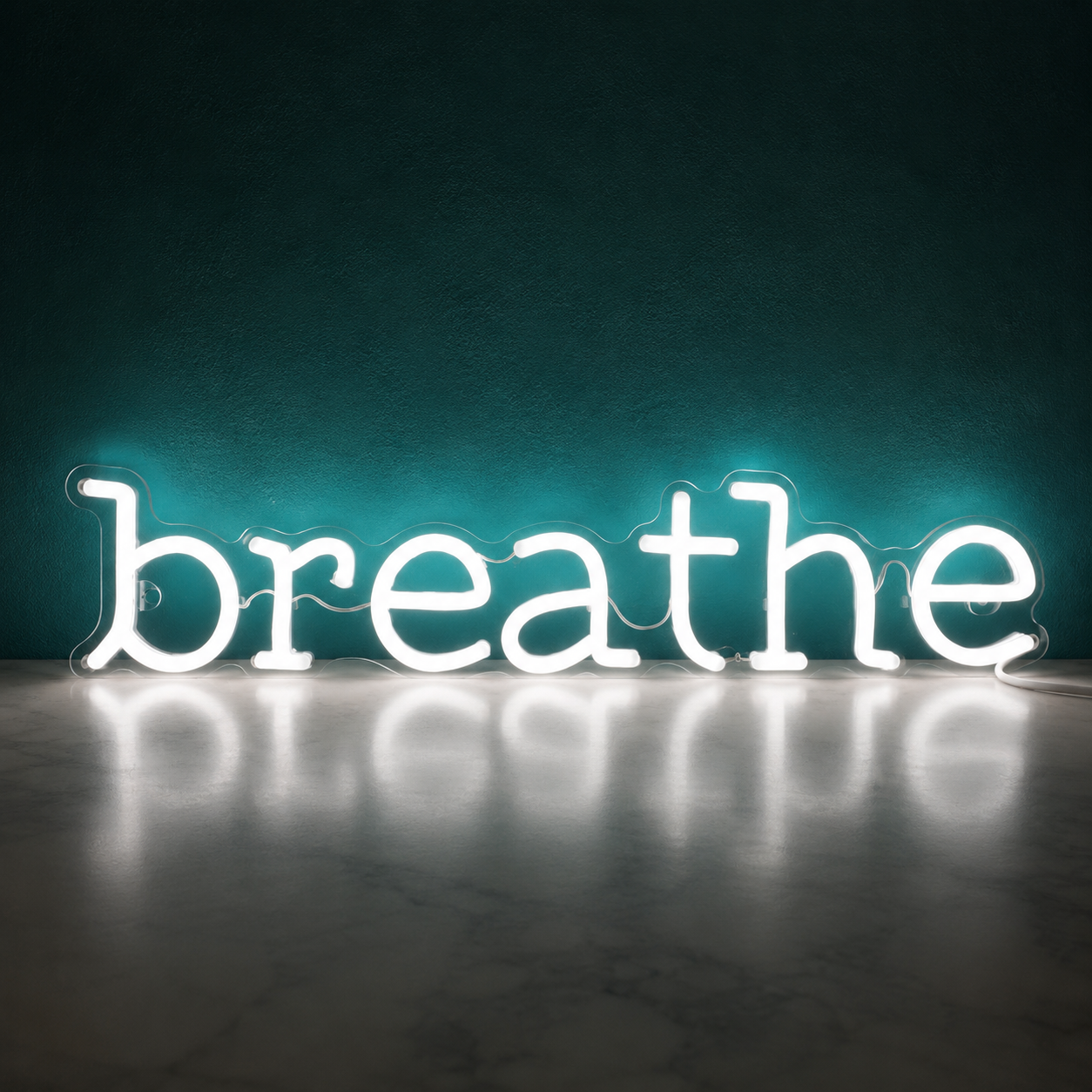 Breathe Room Decor LED Neon Sign - 02 High-Converting Product Image