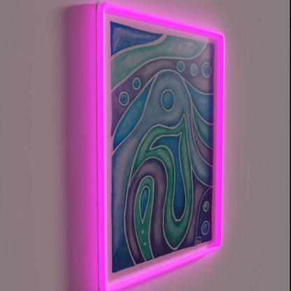 Breathing Under Water 3 Rgb Led Neon Sign - Shineneon