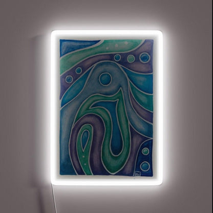 Breathing Under Water 3 Rgb Led Neon Sign - Shineneon