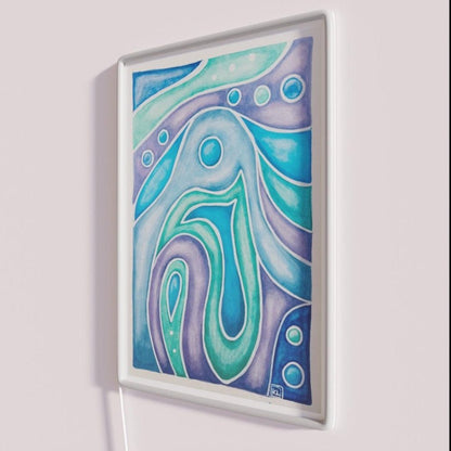 Breathing Under Water 3 Rgb Led Neon Sign - Shineneon