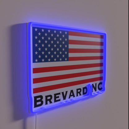 Brevard North Carolina Usa Rgb Led Neon Sign - Shineneon