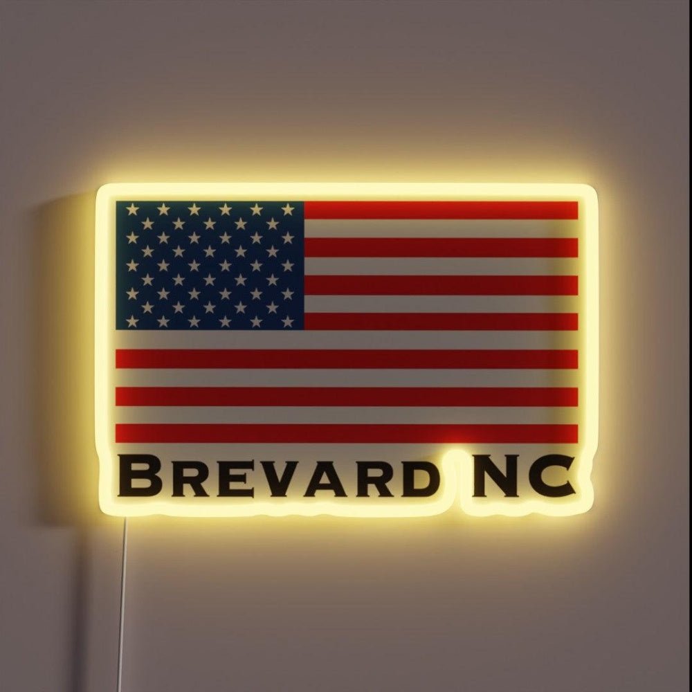 Brevard North Carolina Usa Rgb Led Neon Sign - Shineneon