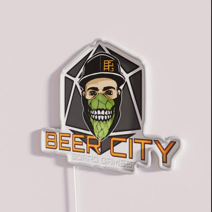 Brew Crew Logo Rgb Led Neon Sign - Shineneon
