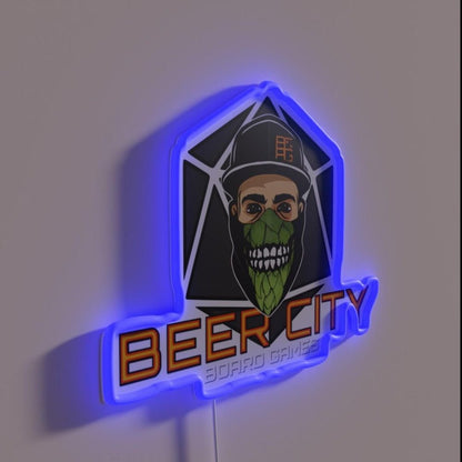 Brew Crew Logo Rgb Led Neon Sign - Shineneon