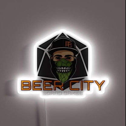 Brew Crew Logo Rgb Led Neon Sign - Shineneon