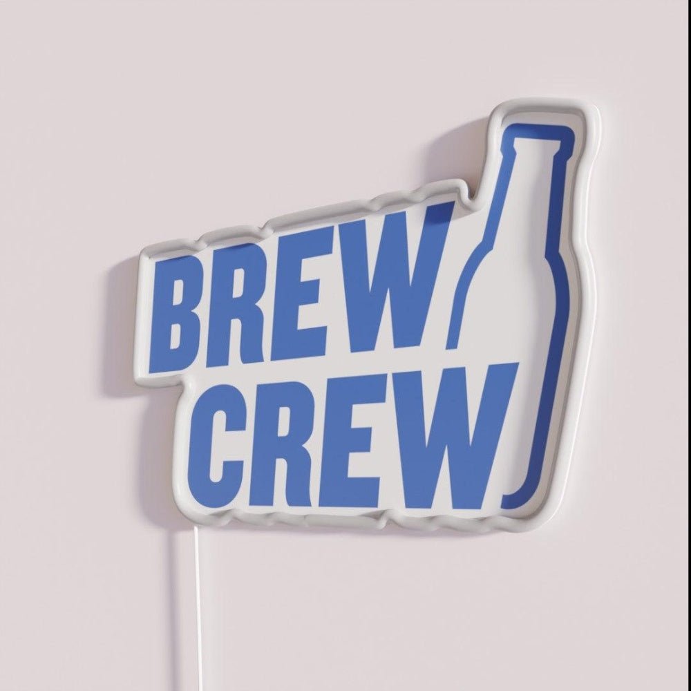 Brew Crew Rgb Led Neon Sign - Shineneon