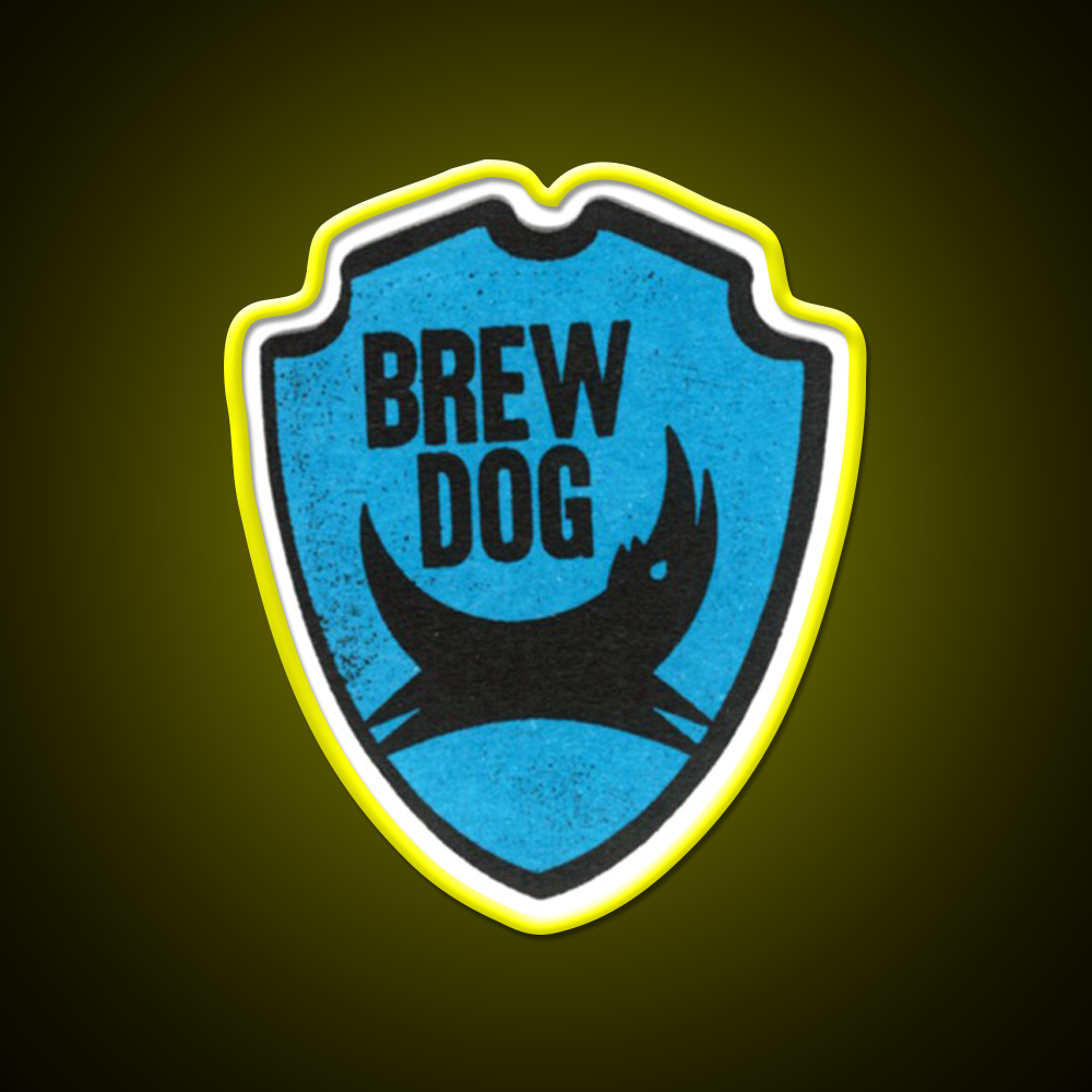 Brew Dog Logos Beer Bar Decor Led Neon Sign Rgb Color - LED neon sign view 7