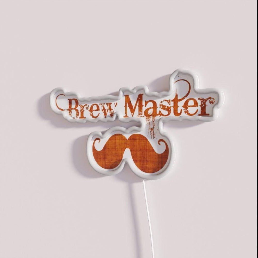 Brew Master Pattern Rgb Led Neon Sign - Shineneon