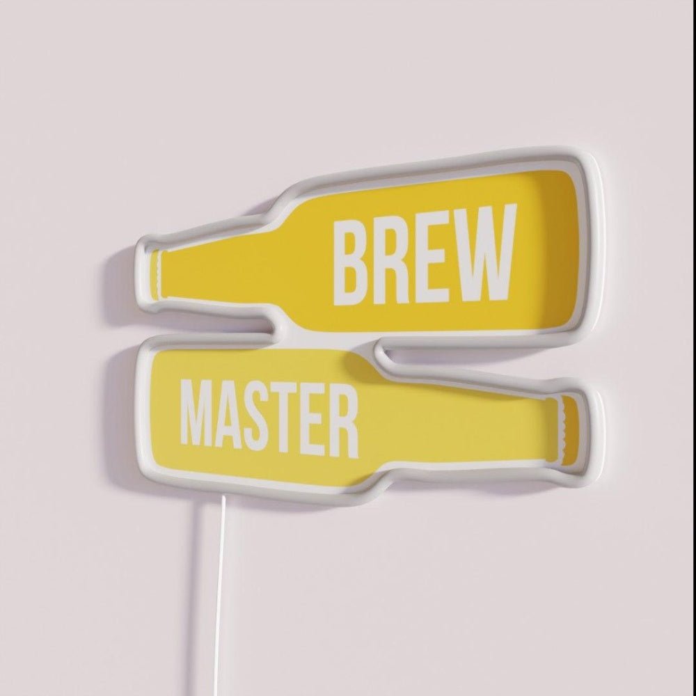 Brew Master Rgb Led Neon Sign Bar Wall Decor - Shineneon