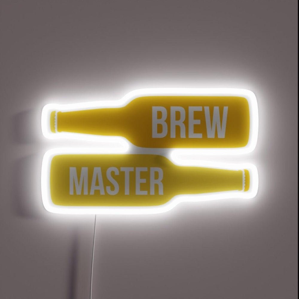 Brew Master Rgb Led Neon Sign Bar Wall Decor - Shineneon