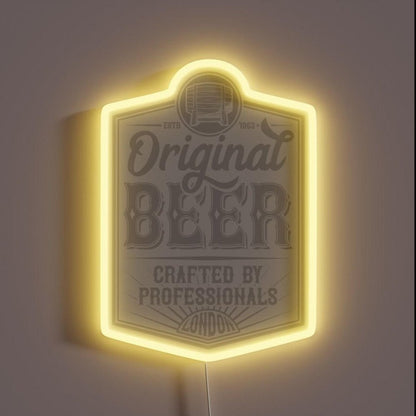 Brew Or Boutique Specialty Beers Its All Great Rgb Led Neon Sign - Shineneon