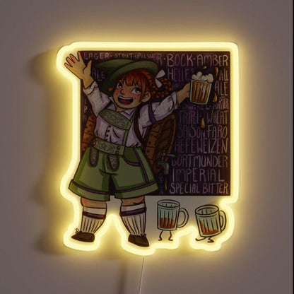 Brew Witch Rgb Led Neon Sign - Shineneon