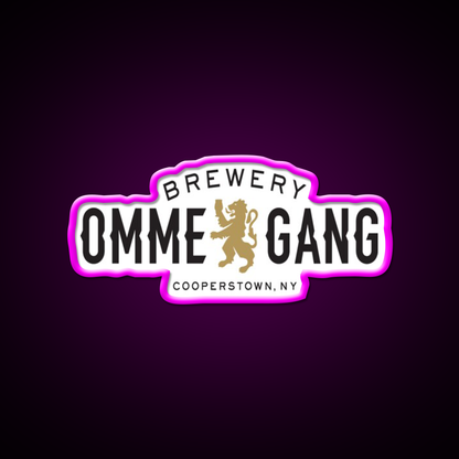 Brewery Beer Bar Decor Led Neon Sign Rgb Color - Neon sign mounted on wall in room