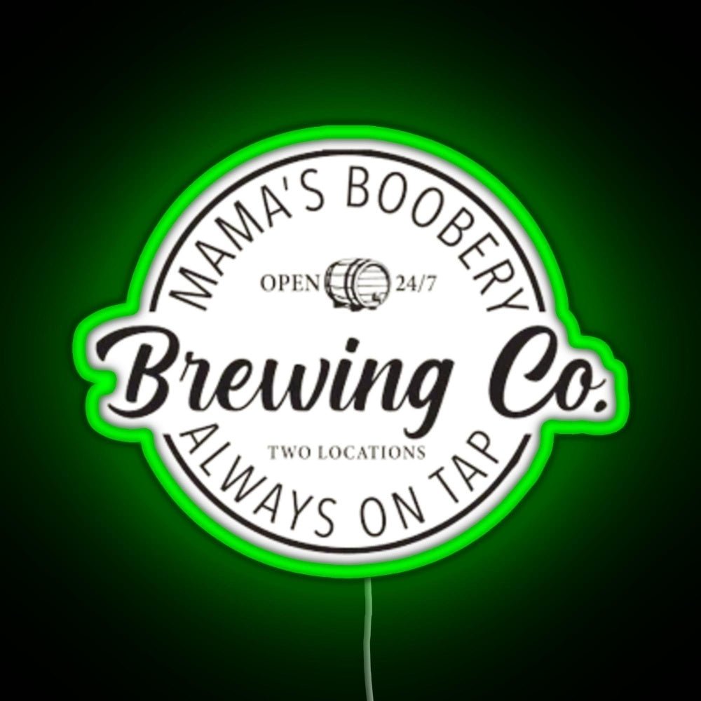 Brewing Co Rgb Led Neon Sign Pop Wall Art - Shineneon