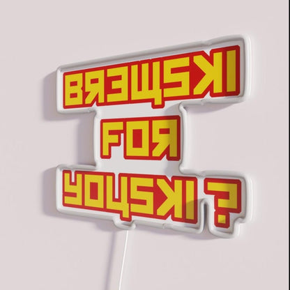 Brewski For Youski Rgb Led Neon Sign - Shineneon