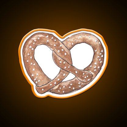 Brezel D Sseldorf Leads Umlaut Blog Snack Food Led Neon Sign Rgb Color - Shineneon