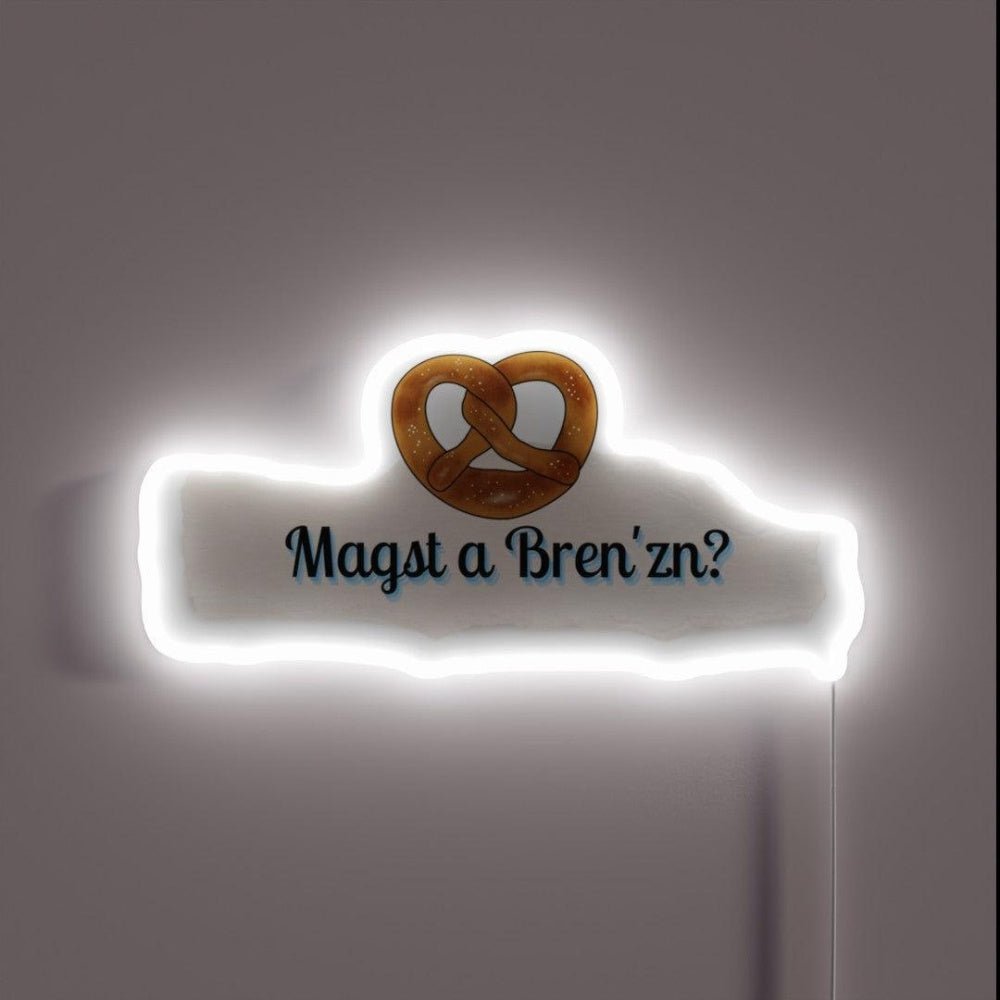 Brezel Pretzel Rgb Led Neon Sign - Shineneon
