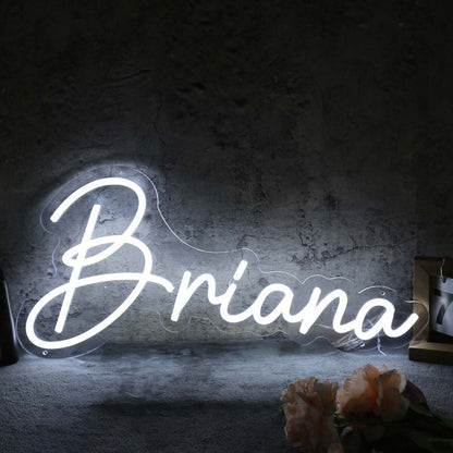 Briana White Led Neon Sign - Shineneon