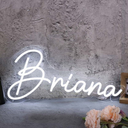 Briana White Led Neon Sign - Shineneon