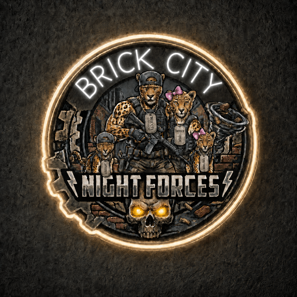 BRICK CITY Custom LED Neon Sign - Shineneon