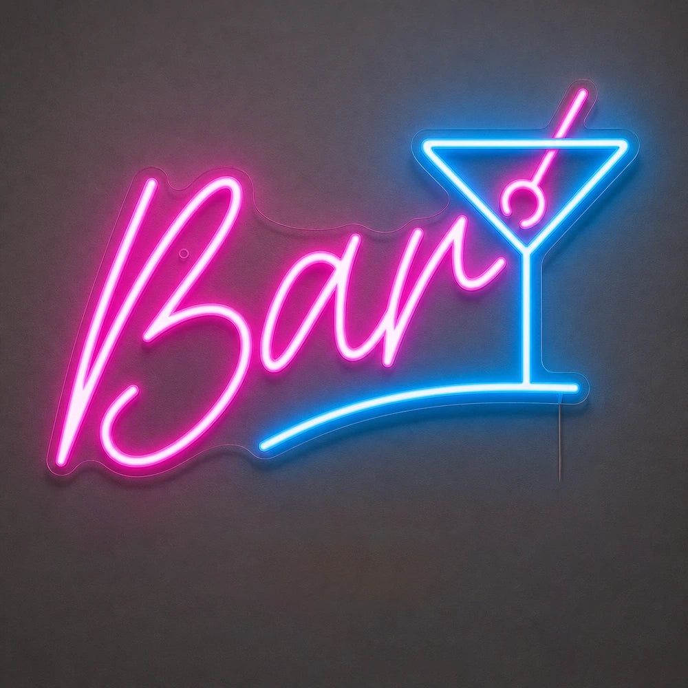 Brick Martini Bar Neon Sign LED Neon Sign main product image