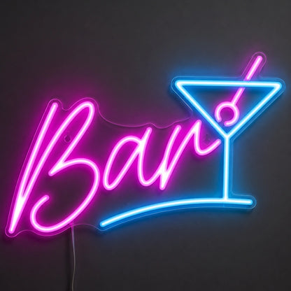 Brick Martini Bar Neon Sign Wall Art LED Neon Sign main product image