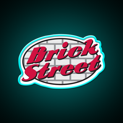 Brick Street Beer Bar Decor Led Neon Sign Rgb Color - Size and dimension reference