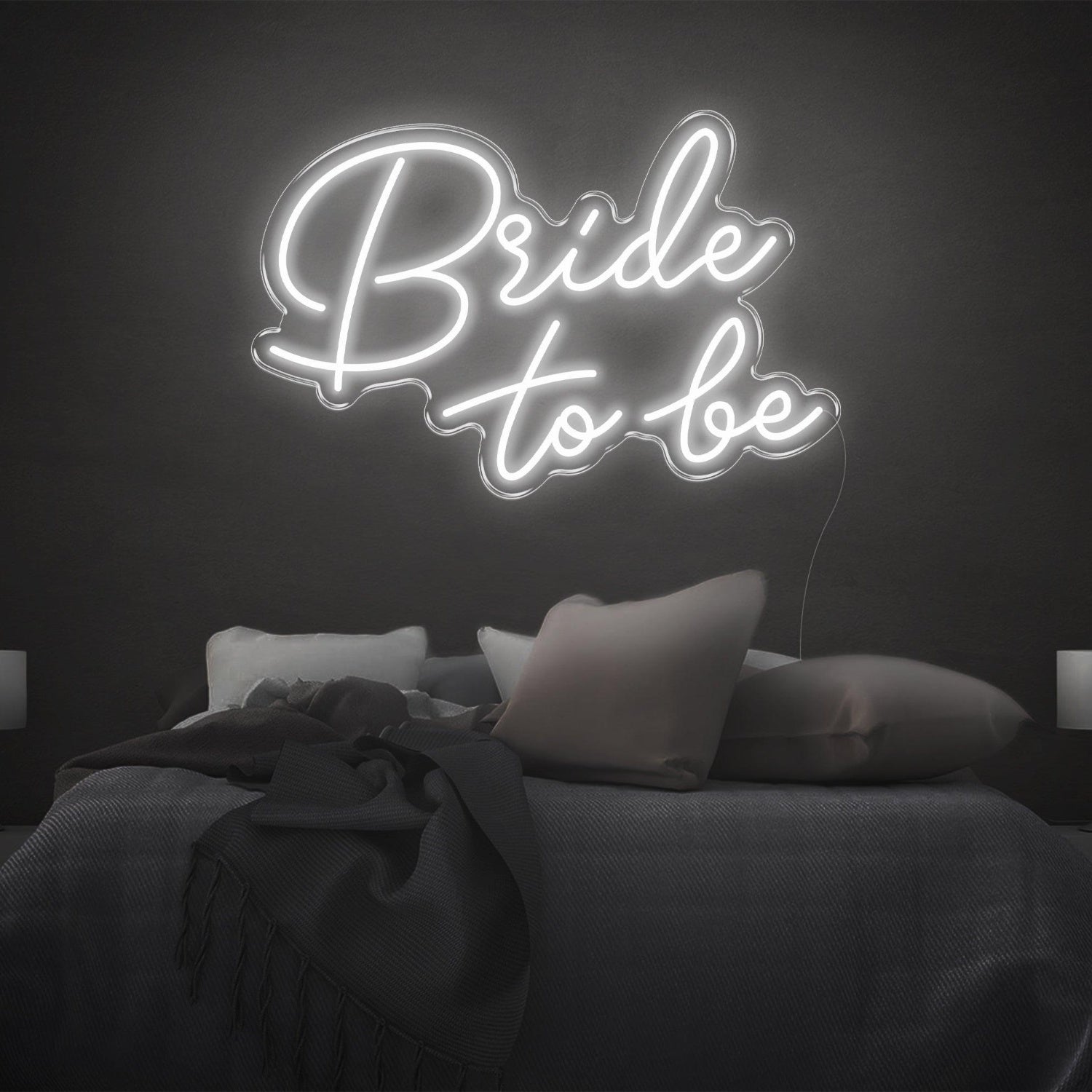 Bride To Be Bright Yellow Led Neon Sign For Bedroom Wedding Decor | Shineneon