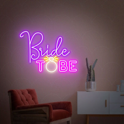 Bride To Be Led Neon Sign A Memorable Backdrop And Gift | Shineneon