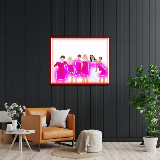 Bridesmaids Artwork Led Neon Sign