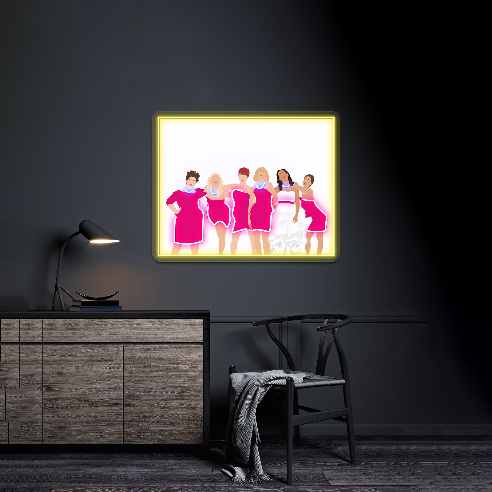 Bridesmaids Artwork Led Neon Sign | Shineneon