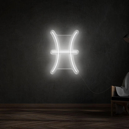 Bright Blue Pisces Zodiac Led Neon Sign For Modern Room Decor | Shineneon