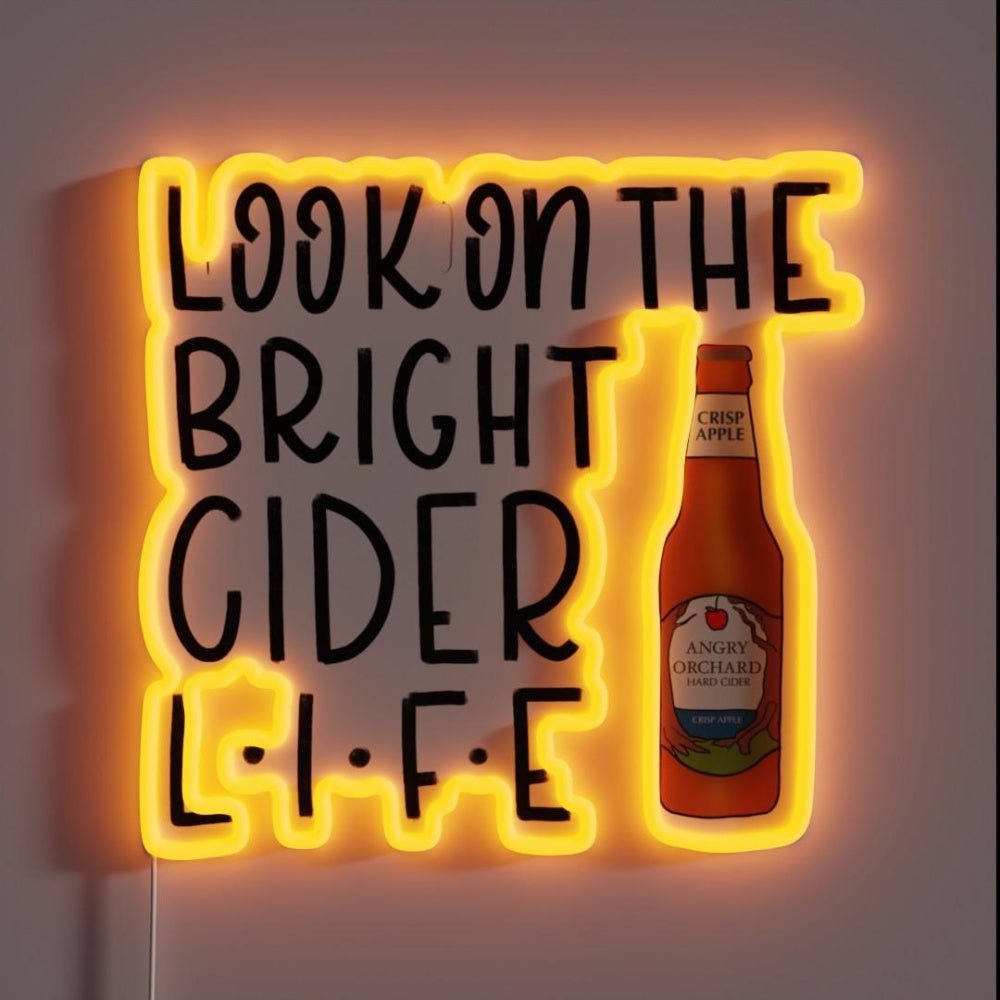 Bright Cider Life Rgb Led Neon Sign - Shineneon