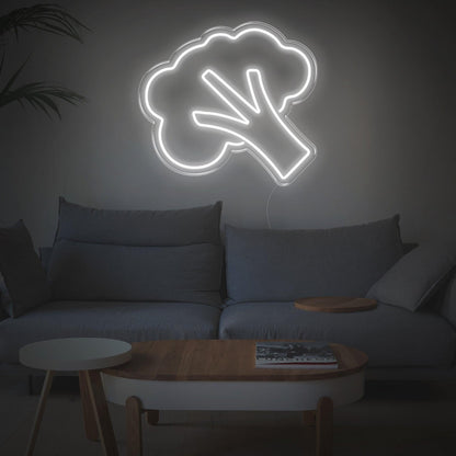 Bright Green Broccoli Led Neon Sign For Modern Living Room Decor | Shineneon