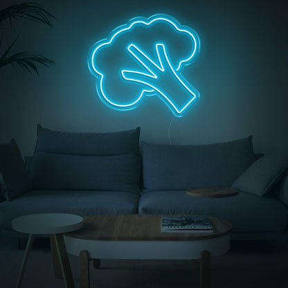 Bright Green Broccoli Led Neon Sign For Modern Living Room Decor | Shineneon