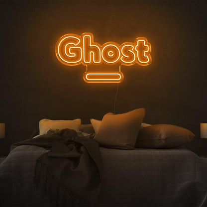 Bright Green Ghost Cartoon-Style Led Neon Sign For Bedroom Decor | Shineneon