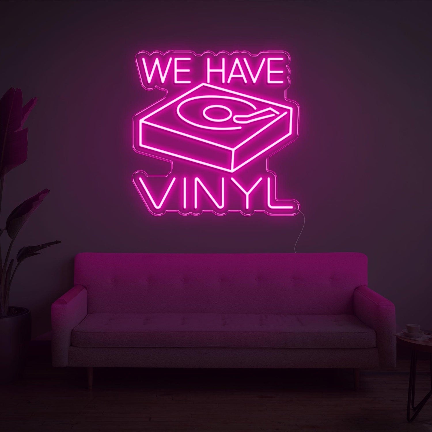 Bright Green Vinyl Record Player Led Neon Sign For Home And Music Store Decor | Shineneon