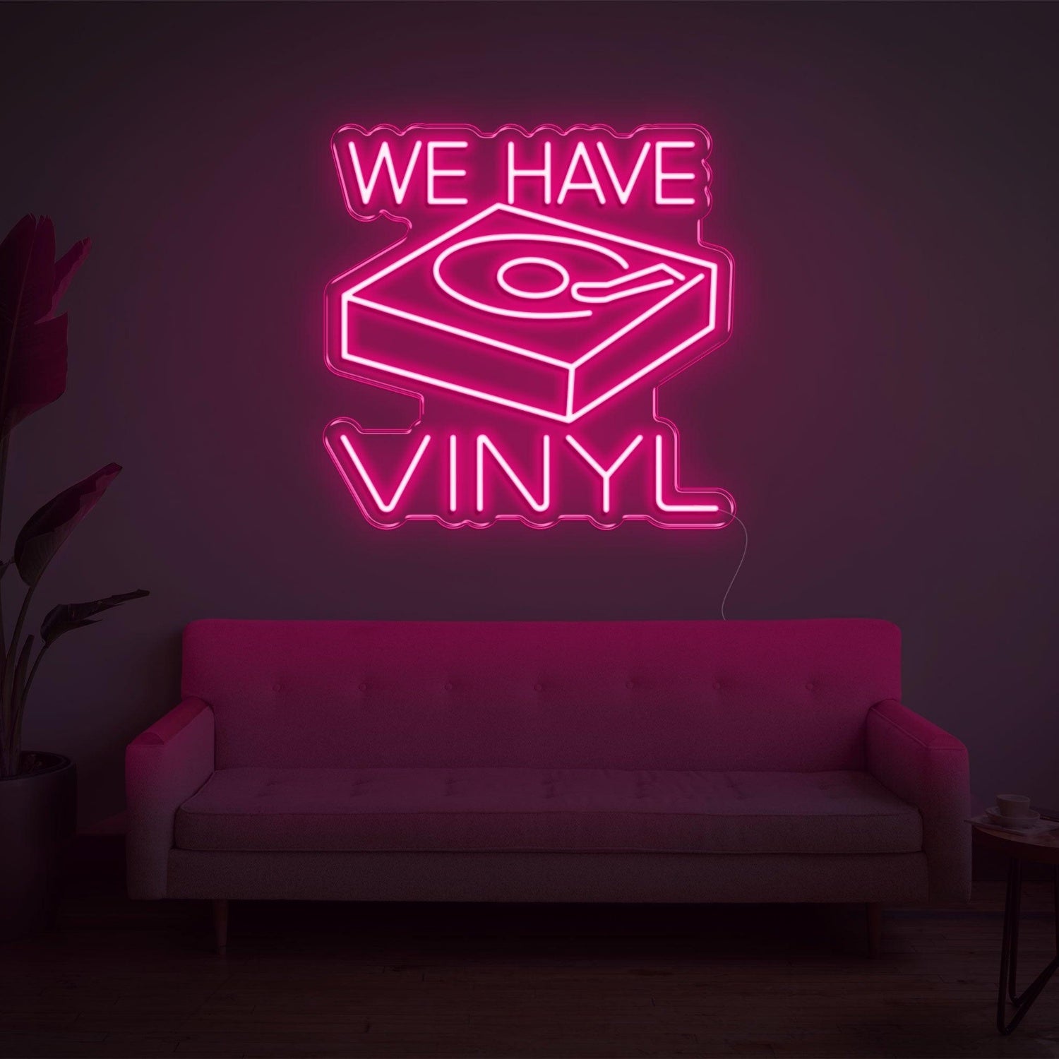 Bright Green Vinyl Record Player Led Neon Sign For Home And Music Store Decor | Shineneon