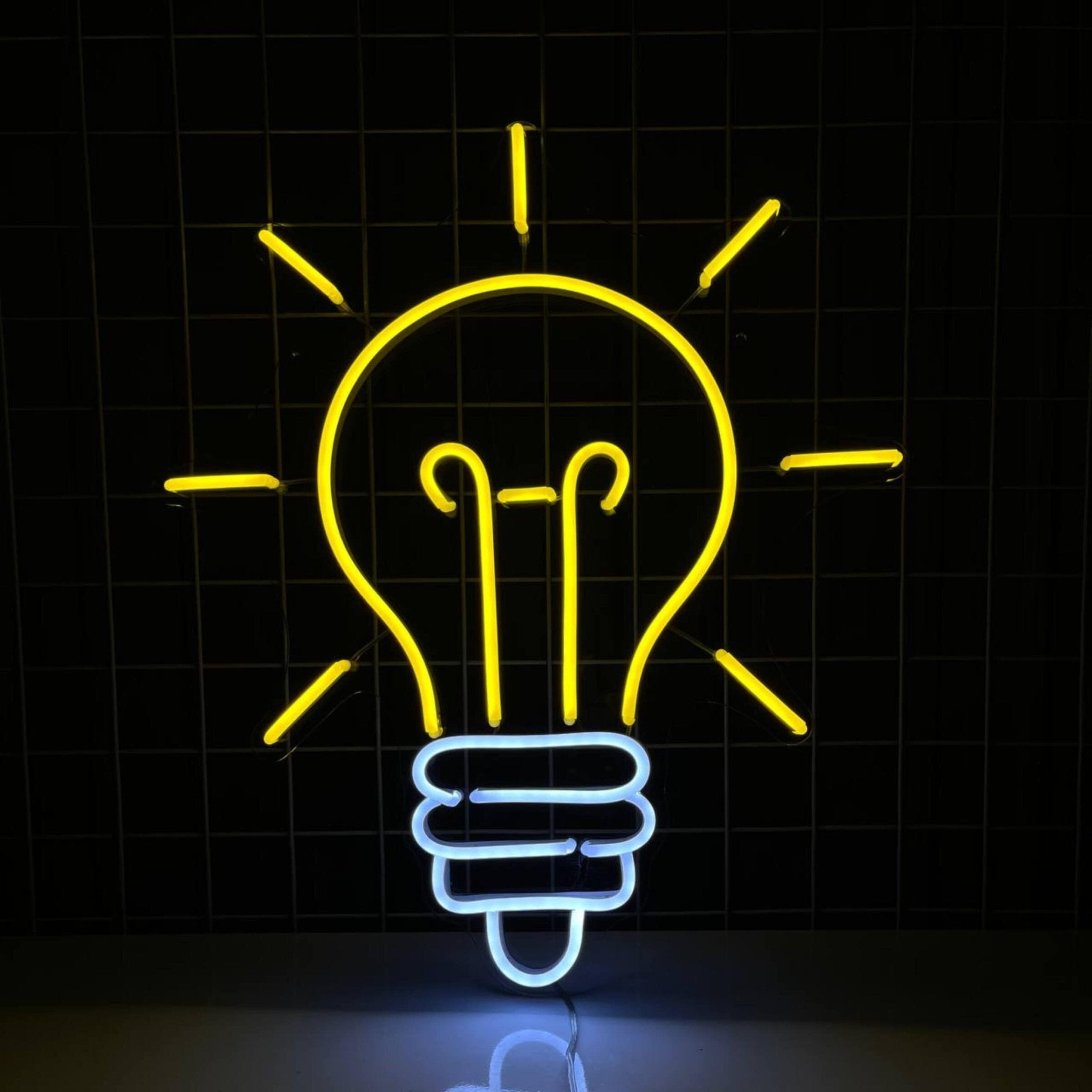 Bright Lightbulb Neon Sign - Shineneon