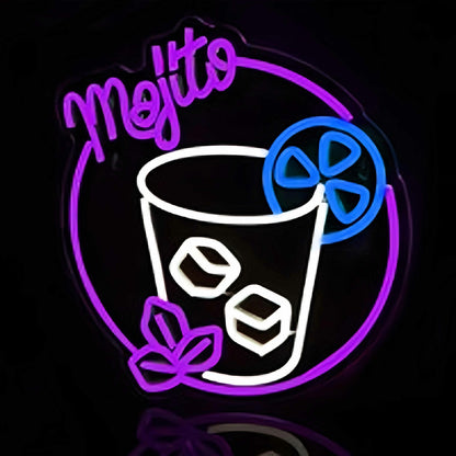Bright Mojito Drink Neon Sign | Shineneon